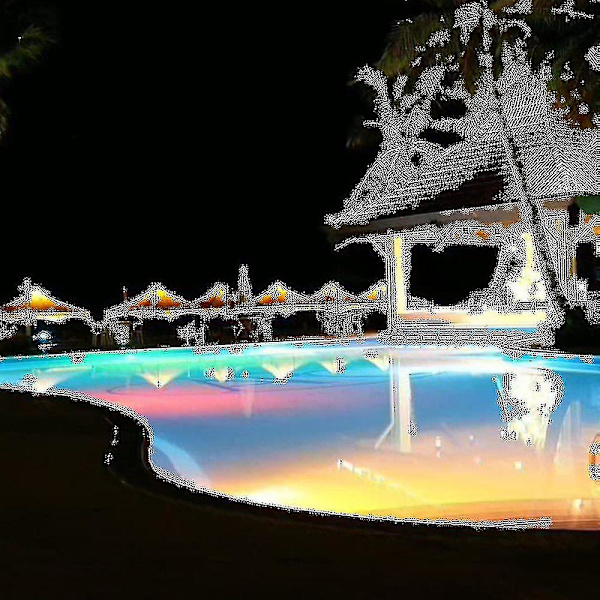 Led Poolbelysning, 18w Par56 Rgb Swimming Pool Light. Undervands Spotlys Med Fjernbetjening Poolbelysning, 12v Ac / Dc Ip68 Vandtæt Poollampe Fe