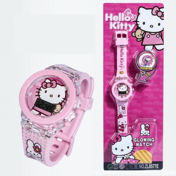 Kello Piirretty Flash Spiderman Frozen Elsa Lahjat KT Cat Watch