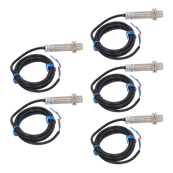 5PCS Induktiv närhetssensor LJ12A3 2 Z EX M12 Normalt öppen närhetssensor för metallurgi 0.3