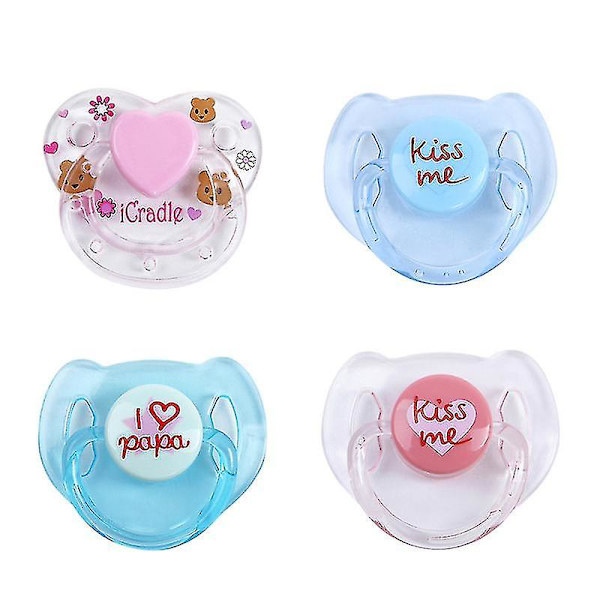 Pcs Reborn Doll Tilbehør Magnetiske Smokker Livaktige Reborn Baby Dolls Tilbehør Magnetiske Smokker