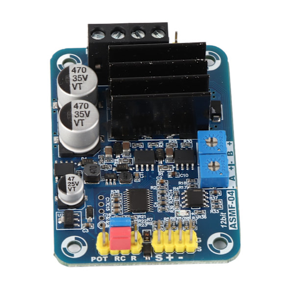 Servo Controller Board 1-kanals högvridmomentsmodulmotor DIY 500N.m 7-30V 10A ASMF-03