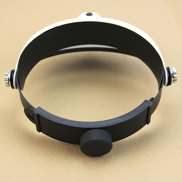 LED-lampe lyshodebånd headset for hodejuveler forstørrelsesglass løp