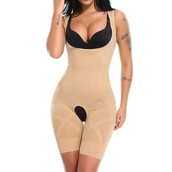 Kvinnors Shapewear Dam Body Shaper NUDE L-XL Nude Nude L-XL