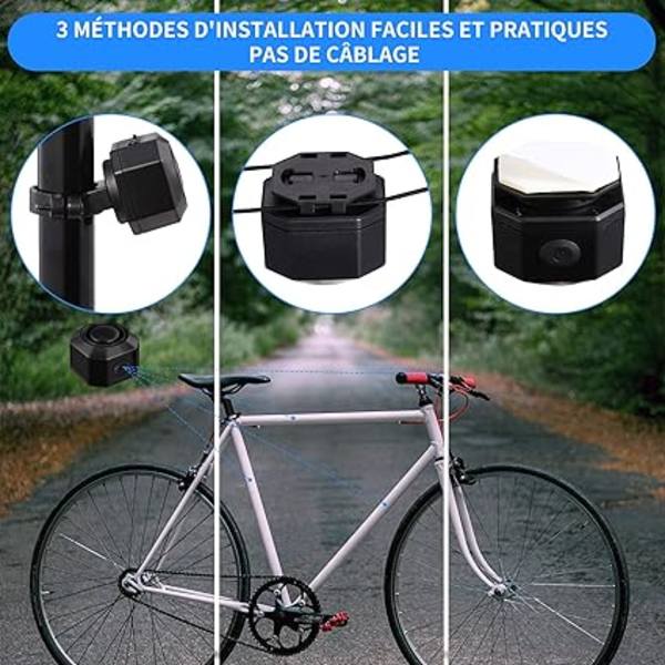 Cykel larmsystem Cykel larmsystem med fjärrkontroll Wi