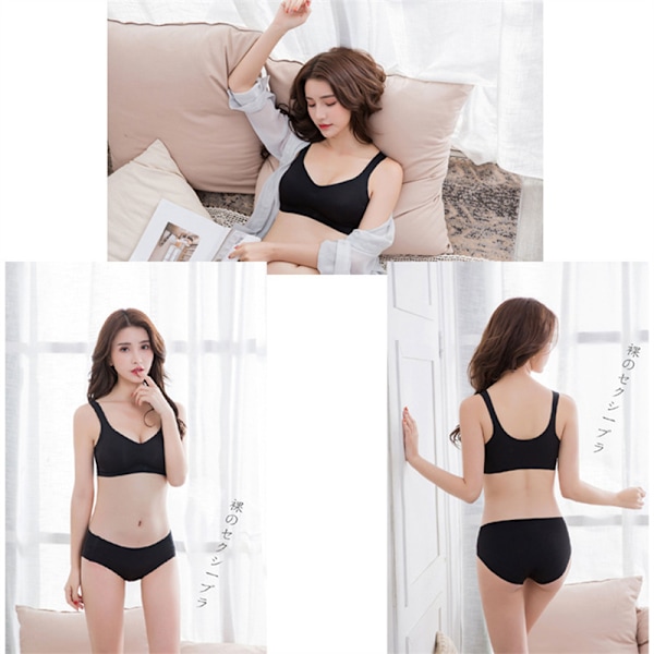 Saumaton rintaliivi Push Up -alusvaatteet Nukkumispaita rinnat P - spot myynti Iho Skin M