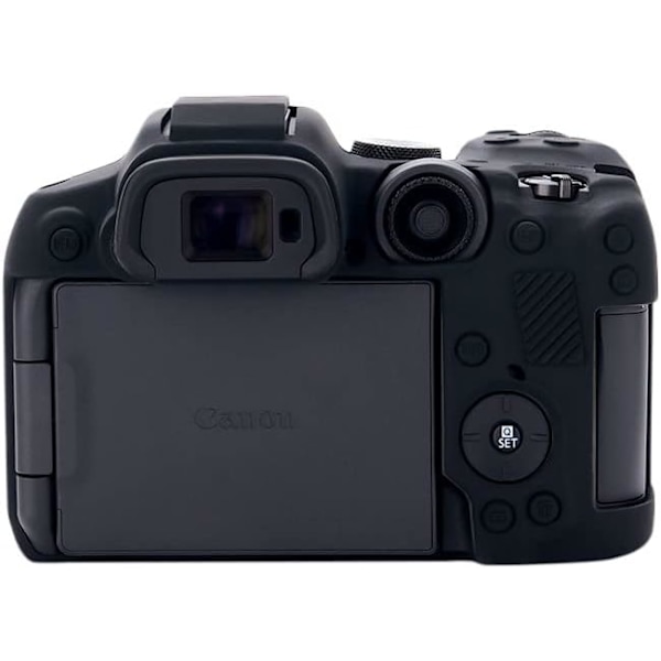 Etui til Canon EOS R7 kamera - Let og blødt gummi Nem at bære, sort, eos r7 etui