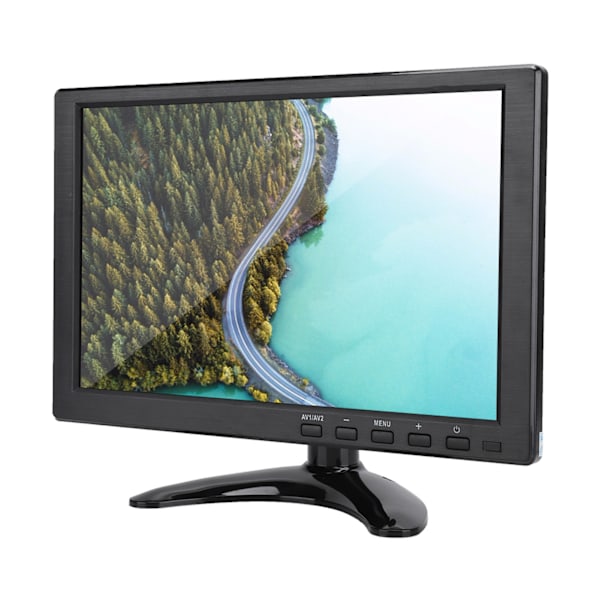 Universell 10,1 tum 1280x800 16:10 HD LCD-skärm Stöd HDMI / VGA / AV-ingång (100-240V)