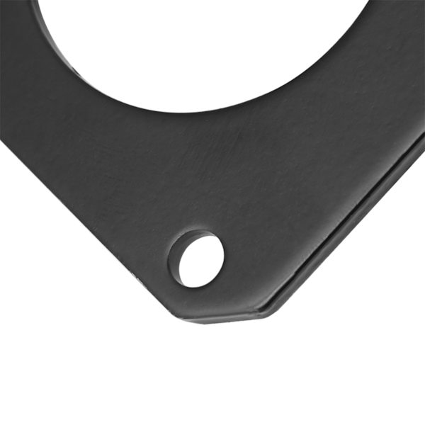 1 stk svart rustfritt stål monteringsbrakett Holder for 57 NEMA23 stepmotor