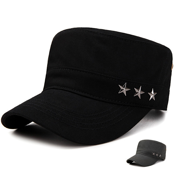 Mænd Kadet Arm Hat Militær Cap Solhatte Udendørs