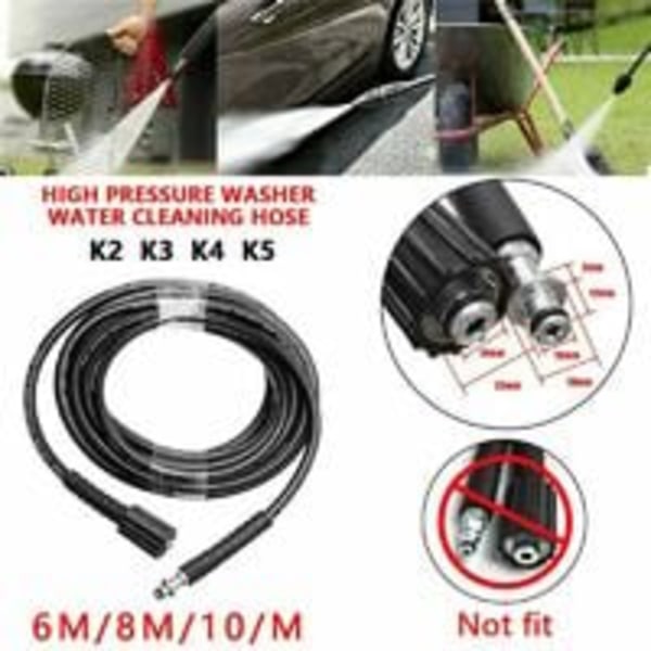 Lämplig för Karcher K2 K3 K4 K5 8M högtryckstvättsslang Spray slang
