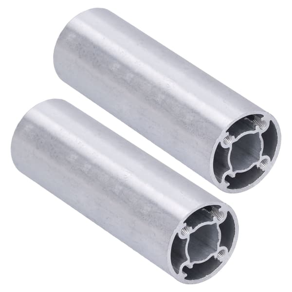 2 stk. 6063 aluminiumlegering rør runde lige værktøjer til robotter lejesæder OD 32mm6103‑0032‑0048