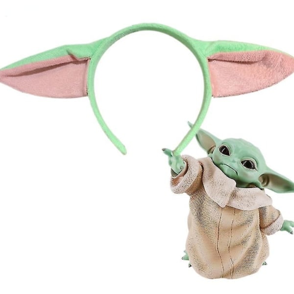 Star Wars Baby Yoda Hårband Stretch Hårband[qb]