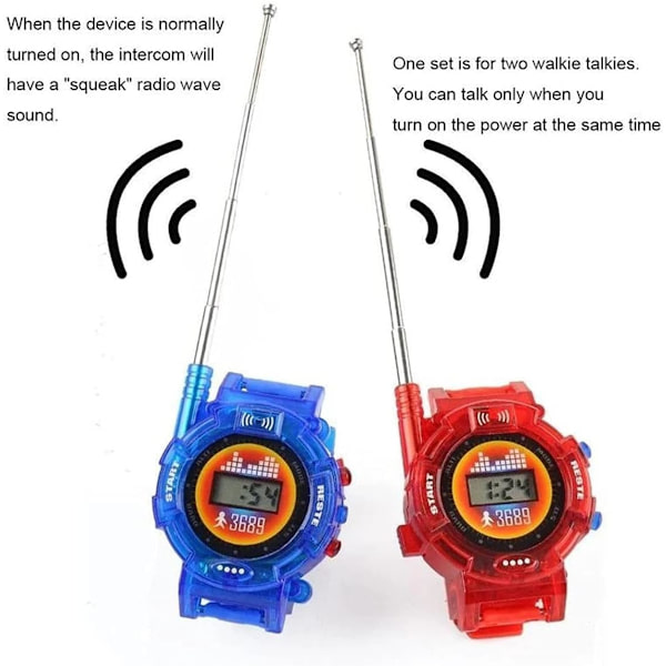 2 walkie talkie børneradio rækkevidde 150 meter