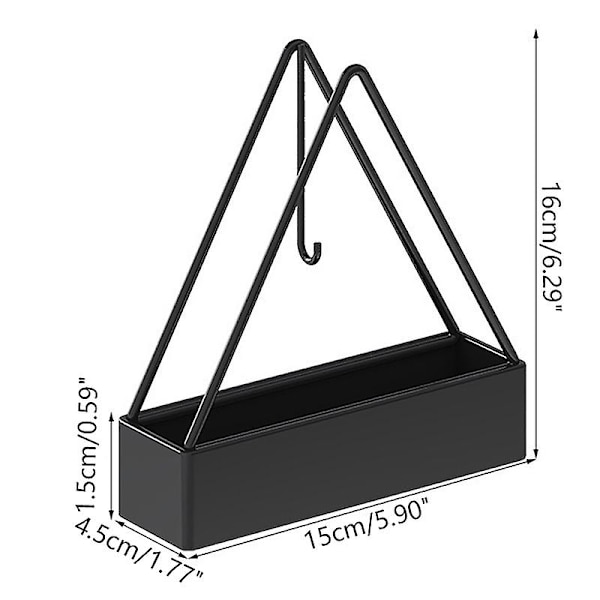 Jern Myggespiralholder, Røgelseholder, Spiral Røgelsebrænder, Moderne Afvisende Røgelseholder til Husholdning, Soveværelse, Terrasse Black