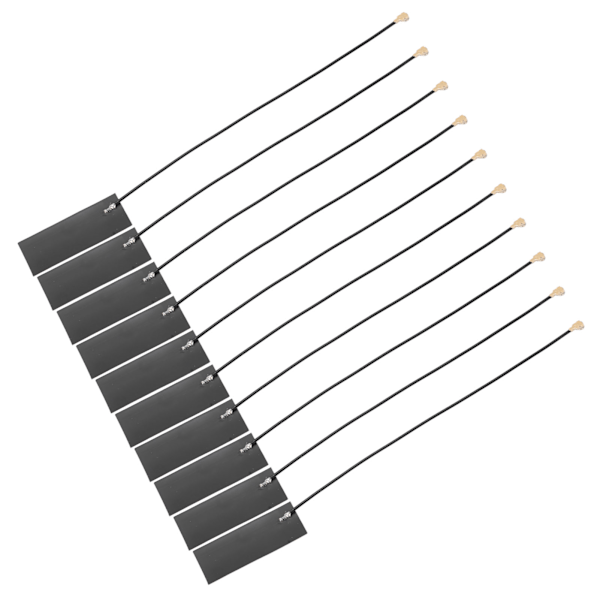 10 stk. NZGPSFPC001 intern antenne FPC IPEX interface antenne høj forstærkning GPS positioneringsantenne