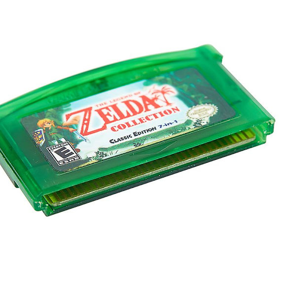 Zeld 7 i 1-samling Gba videospilkassette 32-bit konsolhukommelseskort