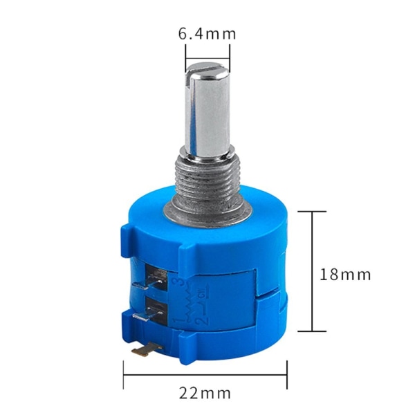 2 stk 3590S-2-103L Potensiometer Multiturn 10 stk A3 KNAPP 10 stk 10pcs A3 Knob 10pcs A3 Knob