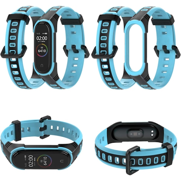 BDIG Armband för Xiaomi Mi Band 6/Mi Band 5/Amazfit Band 5, Ersättning