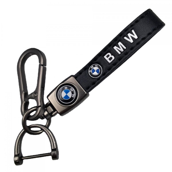 Nyckelring i läder och metall för bil och cykel | Hållbar nyckelring | Silver nyckelring och krokbeslag Silver Hardware Silver Hardware Silver Hardware Renault