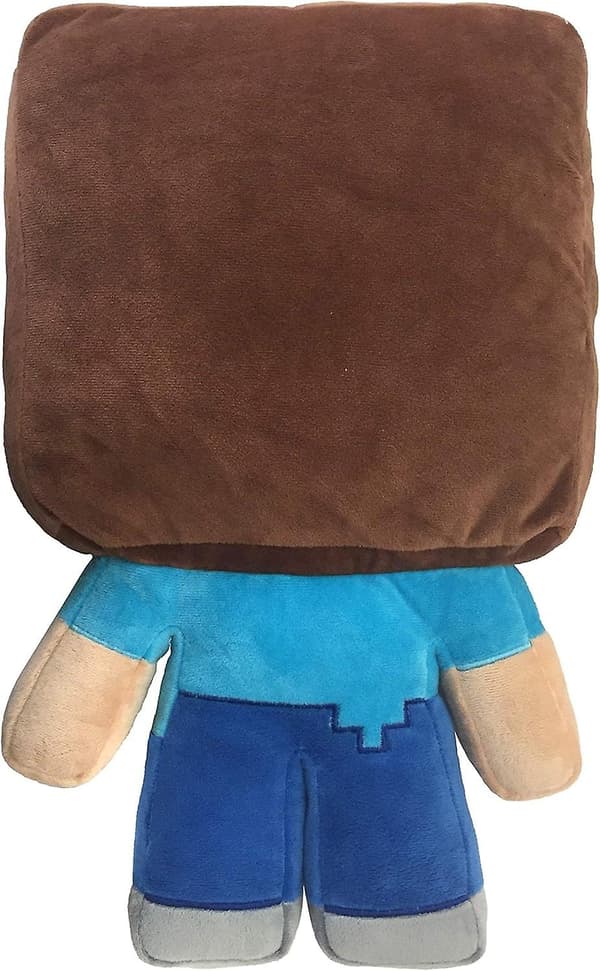 Minecraft Steve -pehmolelu - Superpehmeä polyesterimikrokuitu, 40 cm (Virallinen tuote)