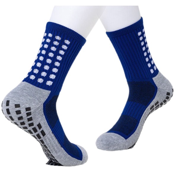 Sports sokker Fodbold sokker Anti-slip sokker Greb sokker Blue