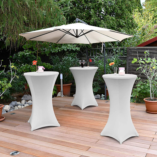 Strækbar dug til bistro bord Ø 60cm Elegant
