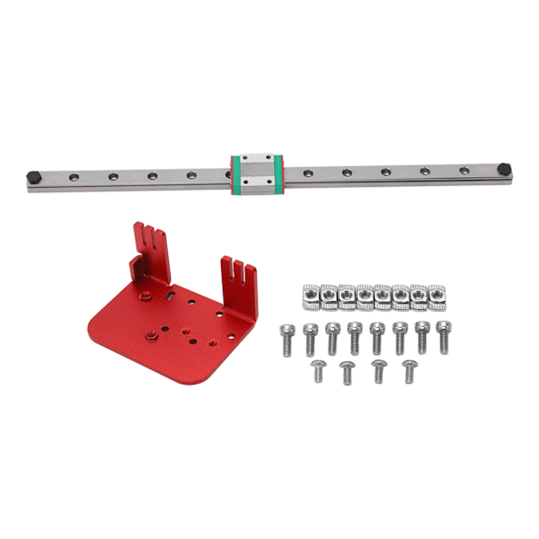 X-Axis Metal Linear Motion Rail Upgrade Kit with Slide Block 3D Printer Accessories