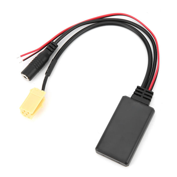 Bluetooth 5.0 AUX-kabeladapter med mikrofon Handsfree Ersättning för Fiat 500/Grande Punto/Qubo/Fiorino