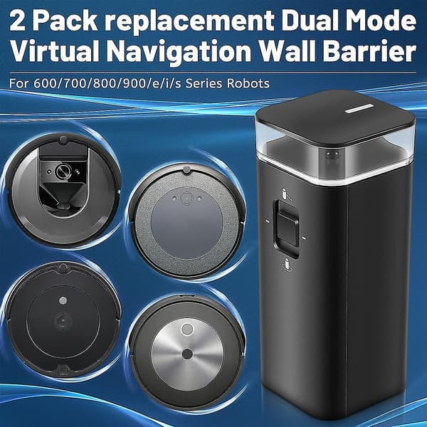 2-pack virtuell navigationsväggbarriär för 600/700/800