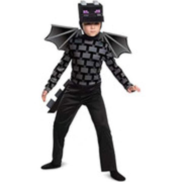Minecraft kostyme Zombie Pigman antrekk for barn, Halloween Minecraft kostymer L