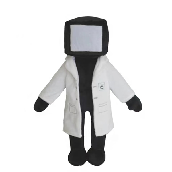 Mub- Skibidi WC-pehmolelu WC-miesparodiat pehmolelut nuket TV Man Scientist