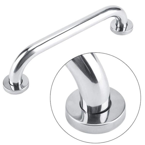 2 st 20 cm Duschgrepp Stål Badkar Handtag Handduk