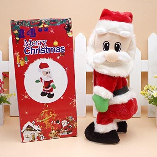 Twerking Tomte-leksaker, musikalisk hip-skakande tomte