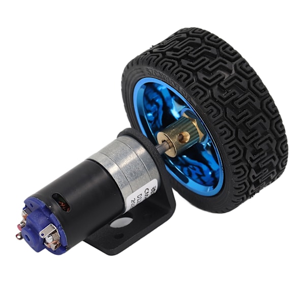 Encoder-moottorisarja Mikro DC-vaihdemoottori kiinnitystelineellä 25 mm korkea vääntömomentti älyautolle 12 V