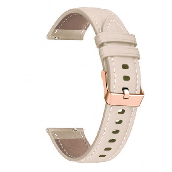 Klockarmband i äkta koläder för Garmin Venu/sq/sq 2/2 Plus, 20 mm
