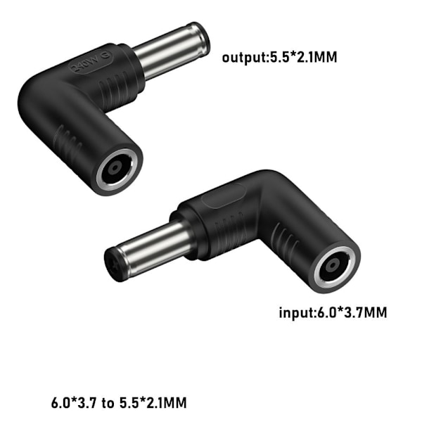 6.0*3.7 mm DC-liitäntään 240W sovitin 6037-5521 6037-5521 6037-5521 6037-5521