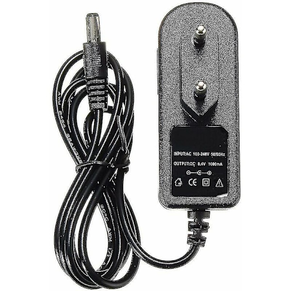 8.4V 1A Smart Oplader til 7.4V 7.2V Li-ion Li-po Batteri Auto-stop