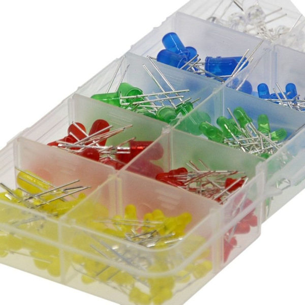 300 st LED-dioder ljusemitterande olika elektroniska projektkit