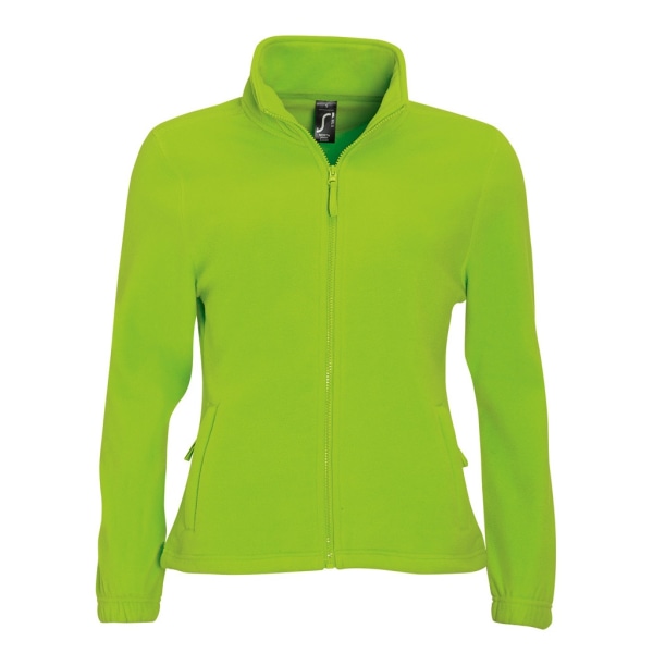 SOLS Dame/Dame North Full Zip Fleece Jakke Lime Lime Lime XL