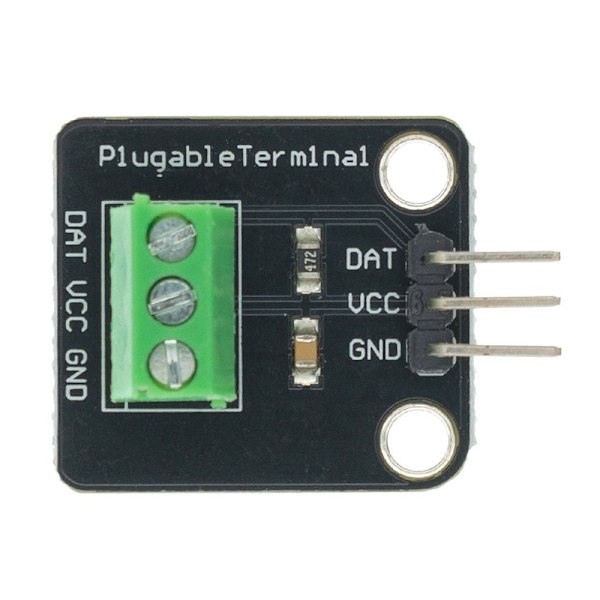 5 sæt DS18B20 temperaturføler modul kit rustfrit stål