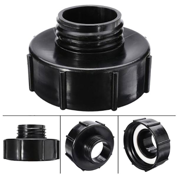 IBC-adapter S100x8 til reduksjon S60x6 IBC-tank-kontakt-adapter