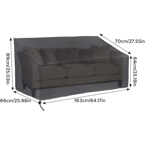 Överdrag för soffa Överdrag för loveseat Överdrag för utemöbler Vattentätt