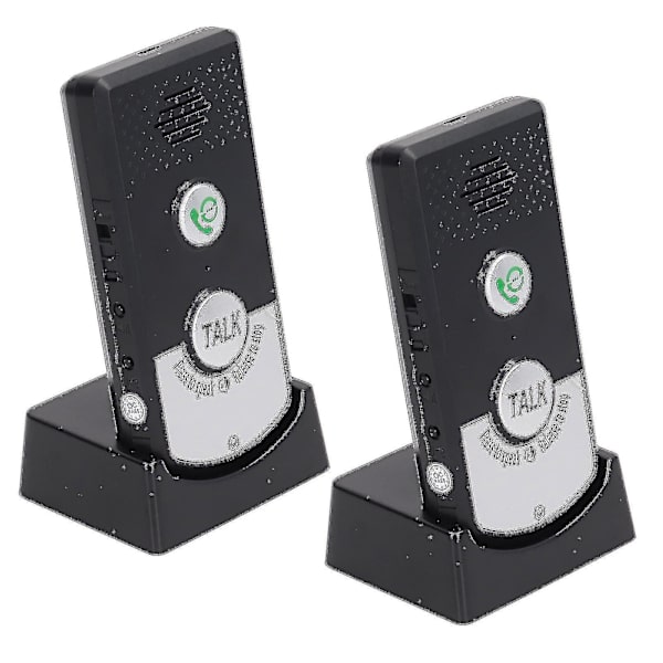 2-vägs röstintercom Super Long Range Trådlös Intercomunicador Vattentät Intercom Dörrklocka System Unit
