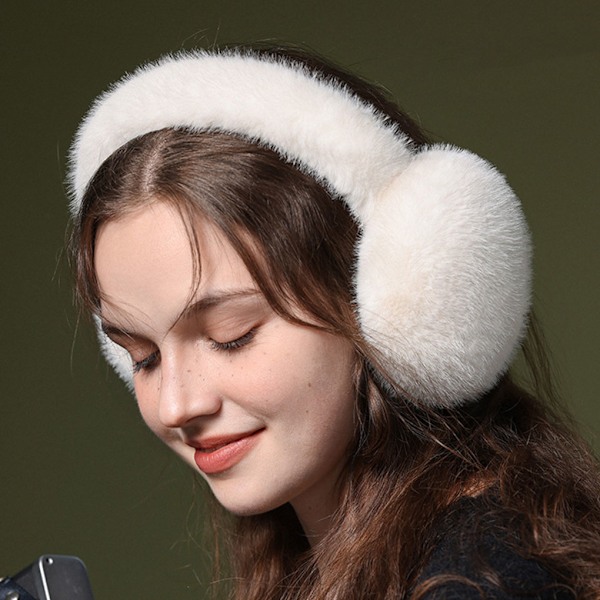 Fashionabla vinter unisex öronmuffar Premium varma och snygga vinter Black