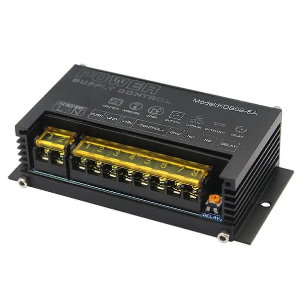 12v relækontakt til elektronisk dørstyringssystem tryk Com Gnd 5a 100-245v spænding