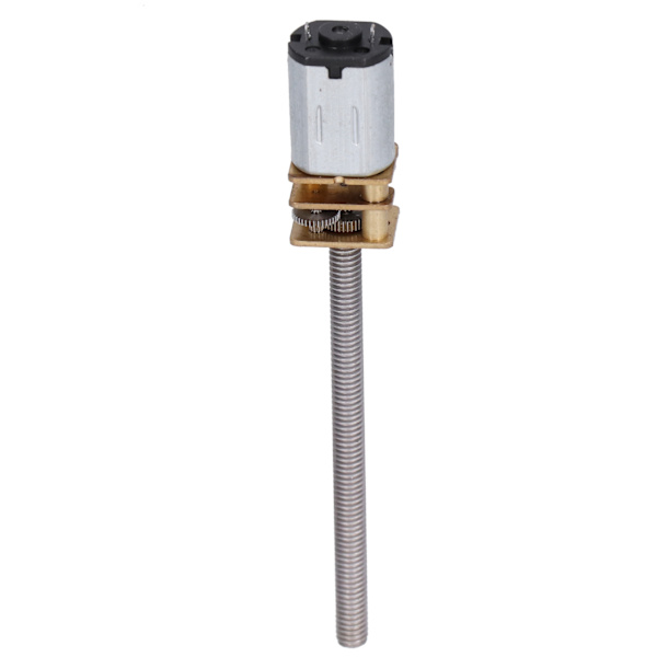 DC 6V lineaarinen vaihdemoottori lyijyruuvivaihteisto M4x55mm 90RPM kotiroboteille