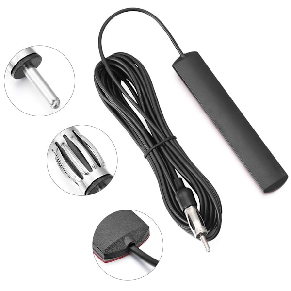 Bilradioantenne Skjult antenne radio Stereo Stealth FM AM