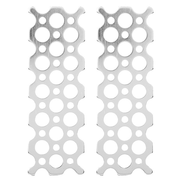 2 kpl 2x6 alumiininen reikälevy Pitsco Tetrix Prime -robotiikkaosiin