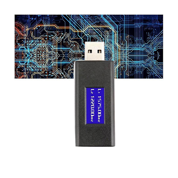 2 stk. USB GPS-signal USB-driver WiFi-kamerafinder Ingen GPS-positionering og sporing GPS-detektor