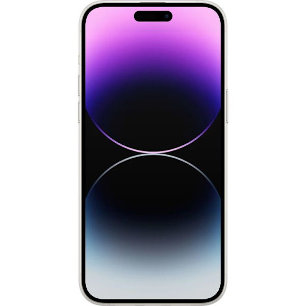 Apple iPhone 15 Pro Max Transparent Etui Luksus Sort Transparent cover